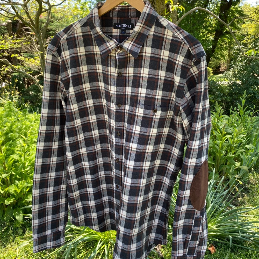 J. Crew flannel button up
